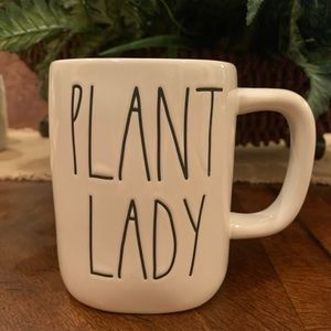 Rae Dunn PLANT LADY coffee mug